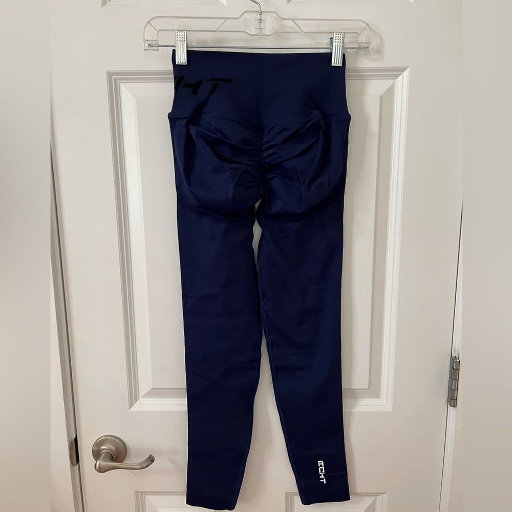 Echt Navy Arise Scrunch V2 Leggings-Never Been Worn